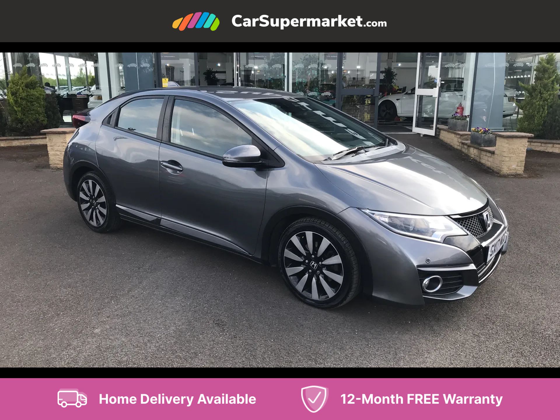 2017 used Honda Civic 1.8 i-VTEC SE Plus Auto [Nav]