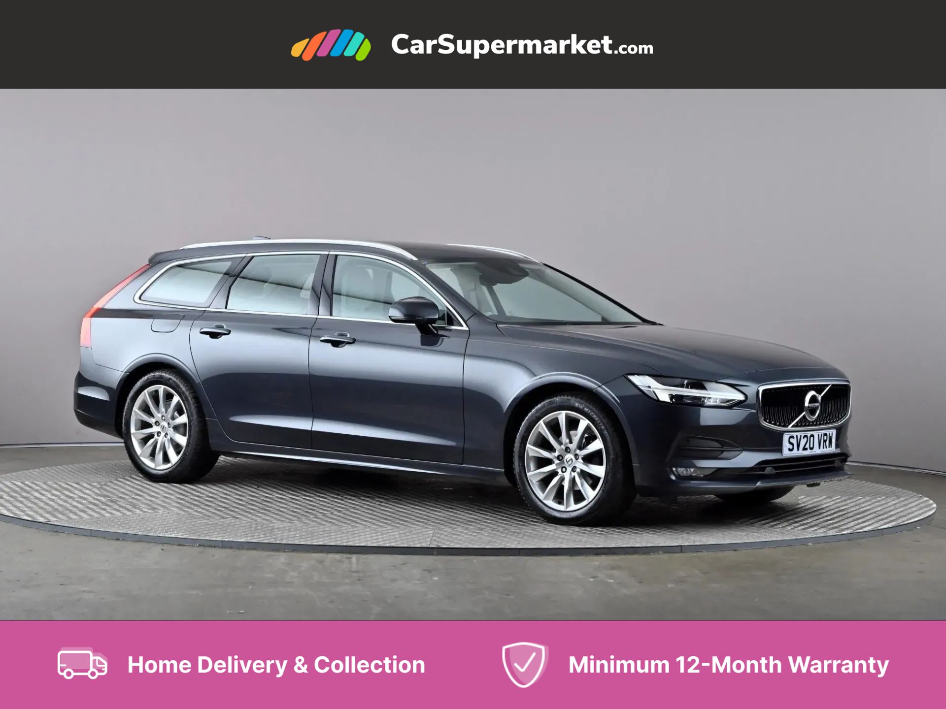 2020 used Volvo V90 2.0 T4 Momentum Plus Geartronic