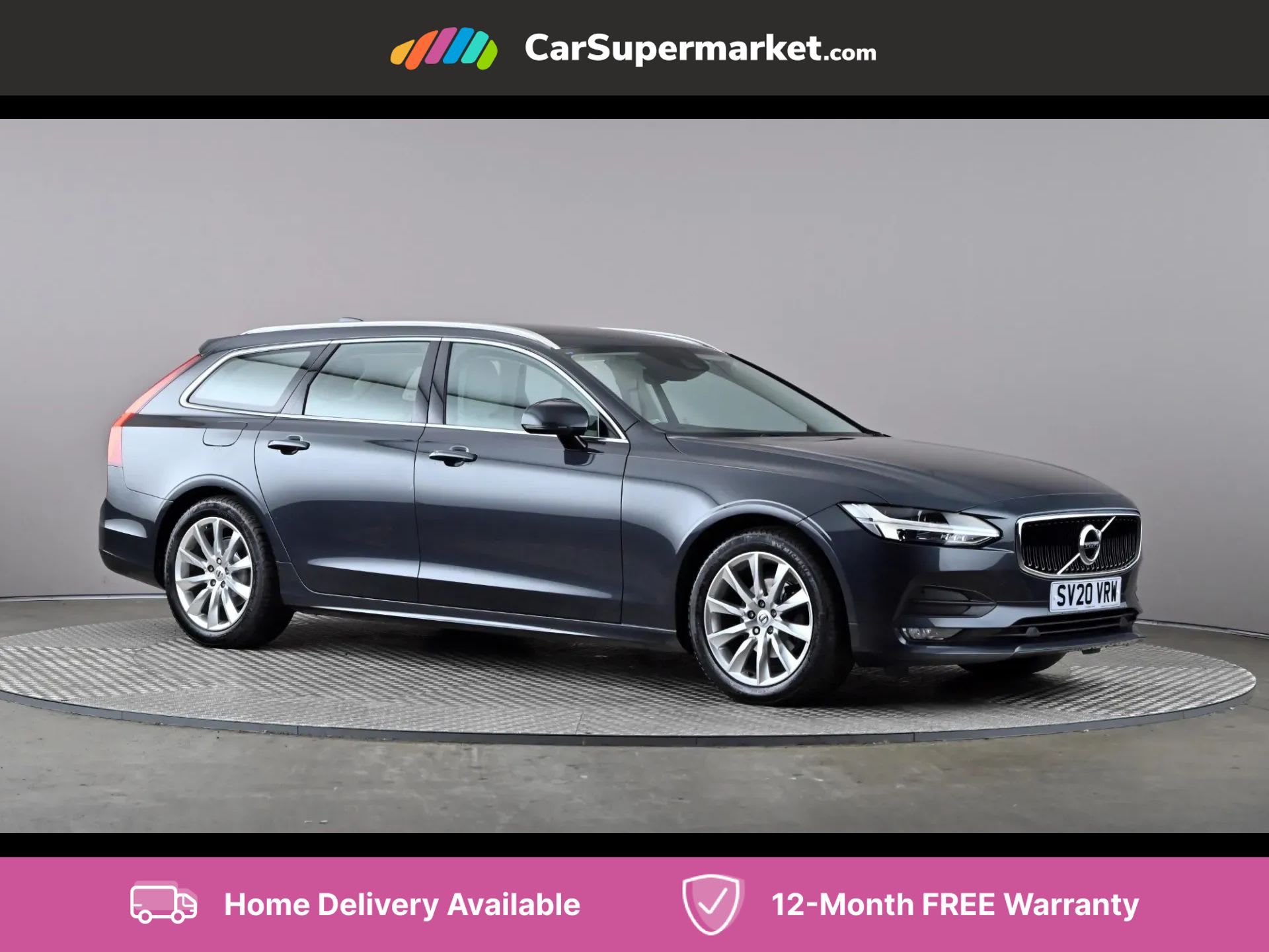 2020 used Volvo V90 2.0 T4 Momentum Plus Geartronic