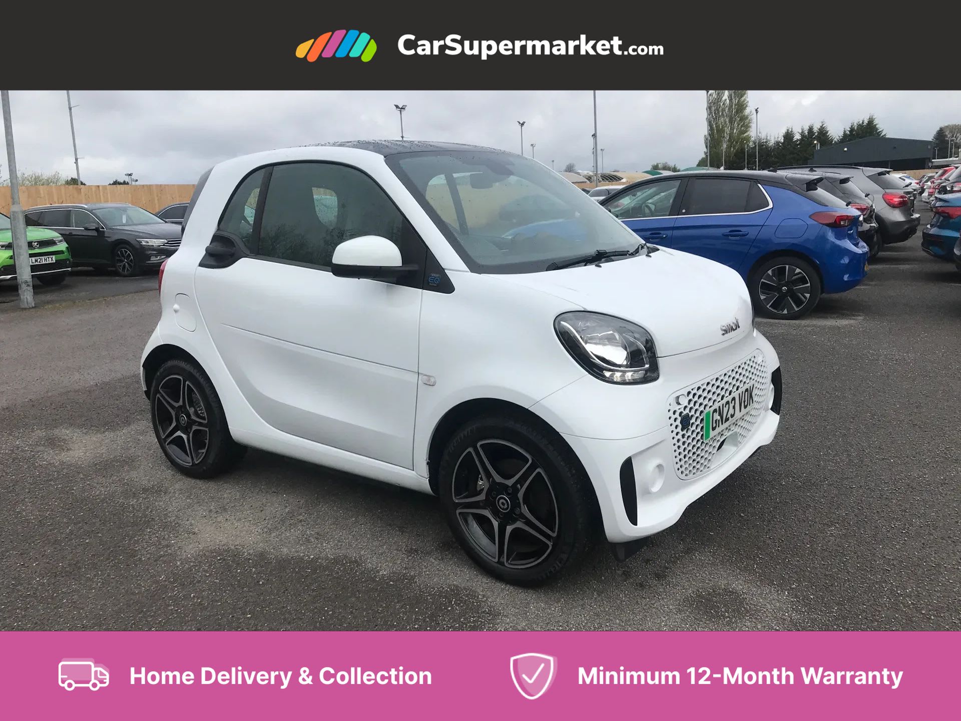 2023 used Smart Fortwo 60kW EQ Pulse Premium 17kWh Auto [22kWCh]