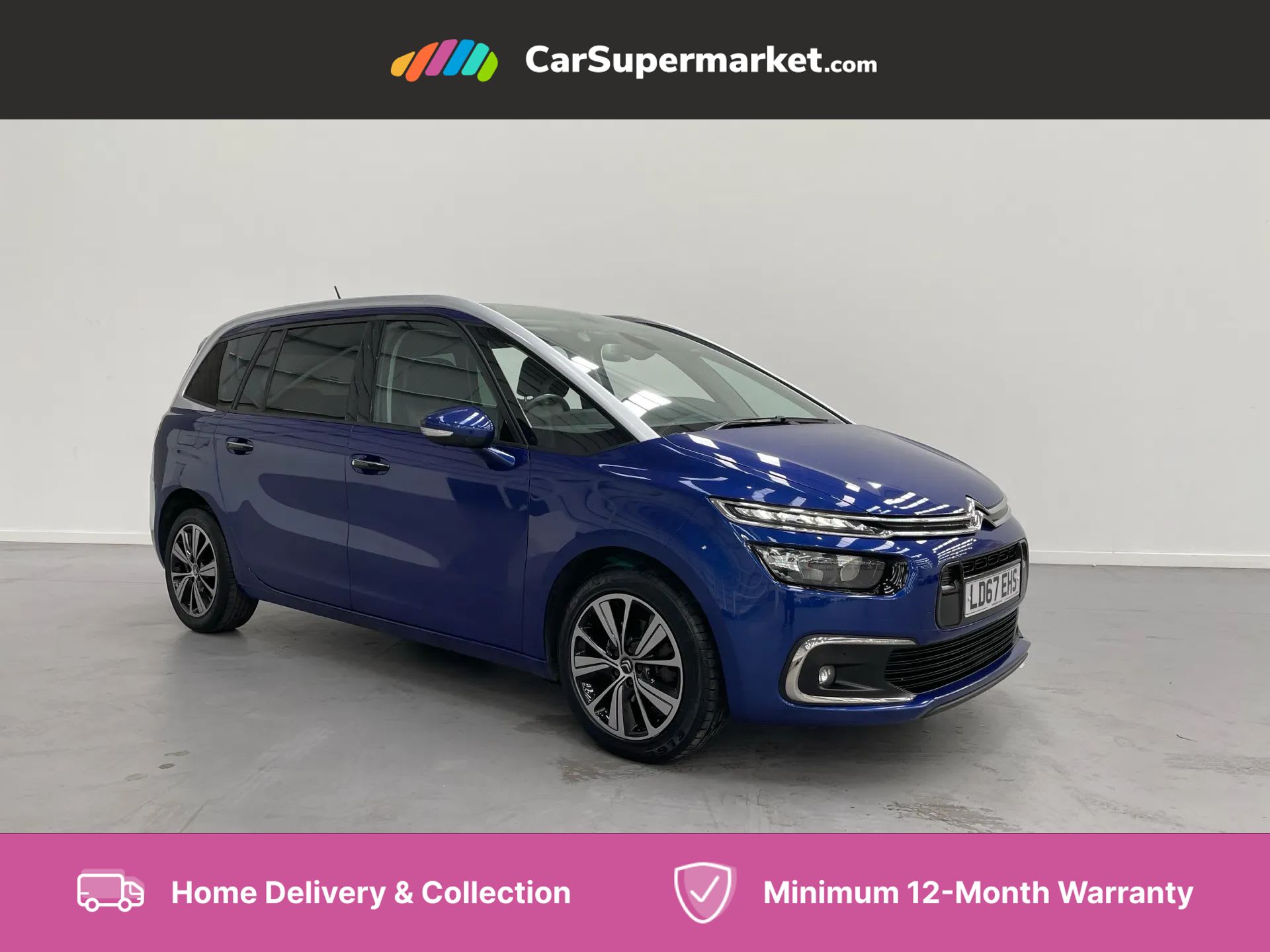 2017 used Citroen Grand C4 Picasso 1.6 BlueHDi Flair