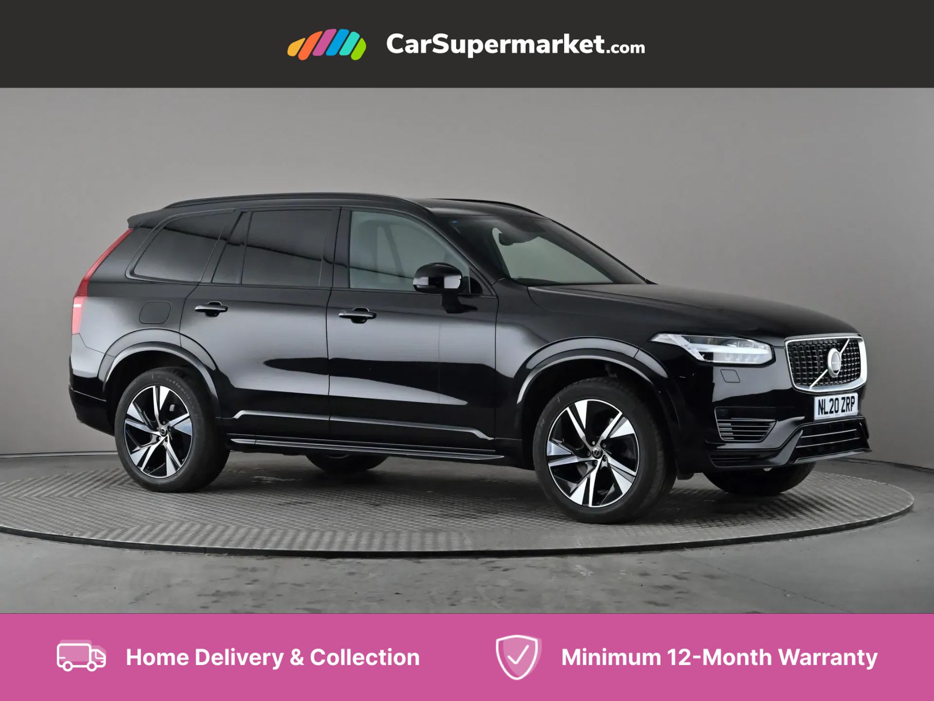 2020 used Volvo XC90 2.0 T8 [390] Hybrid R DESIGN AWD Gtron [7 Seats]