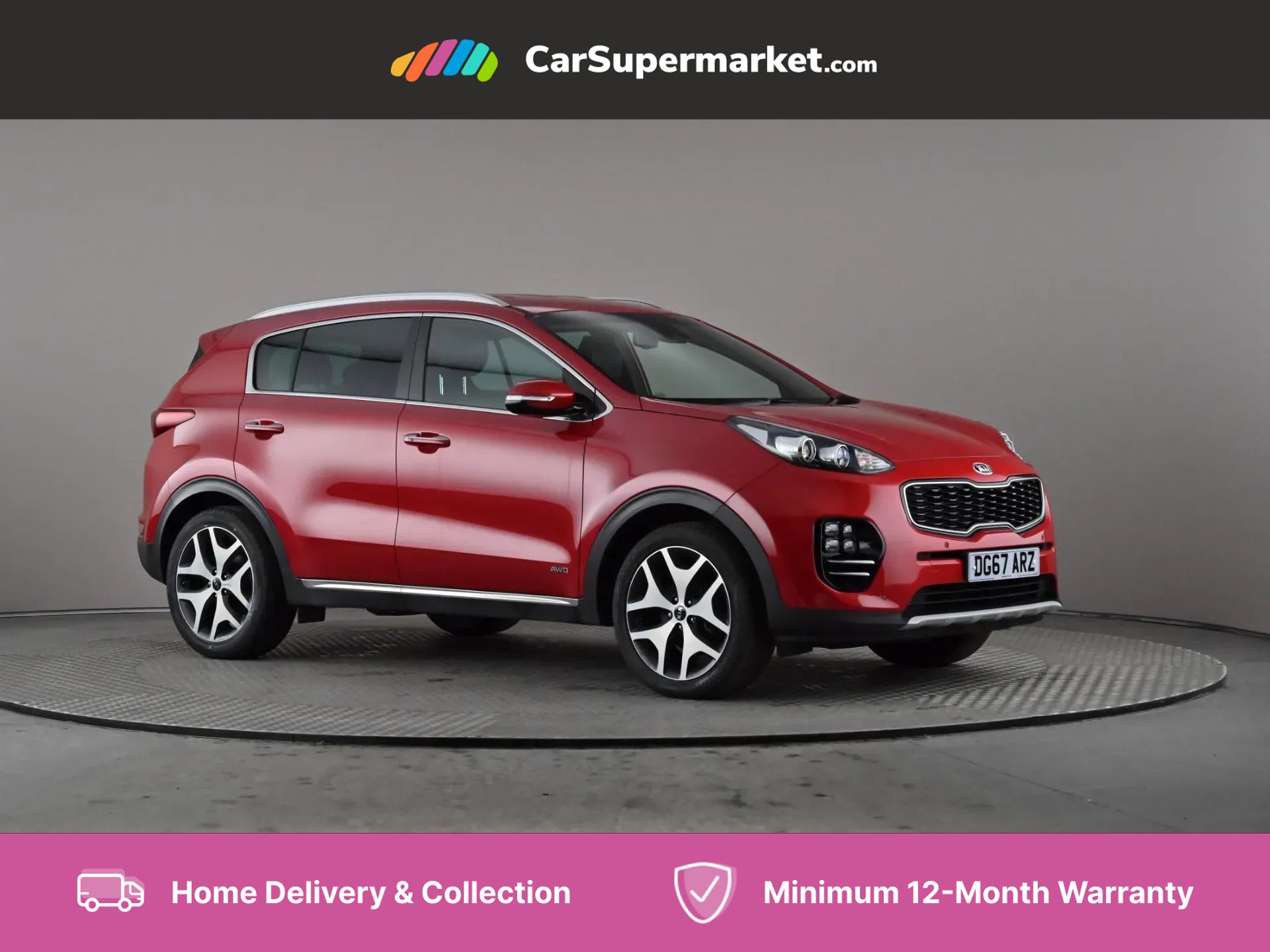 2017 used Kia Sportage 1.6T GDi GT-Line [AWD]