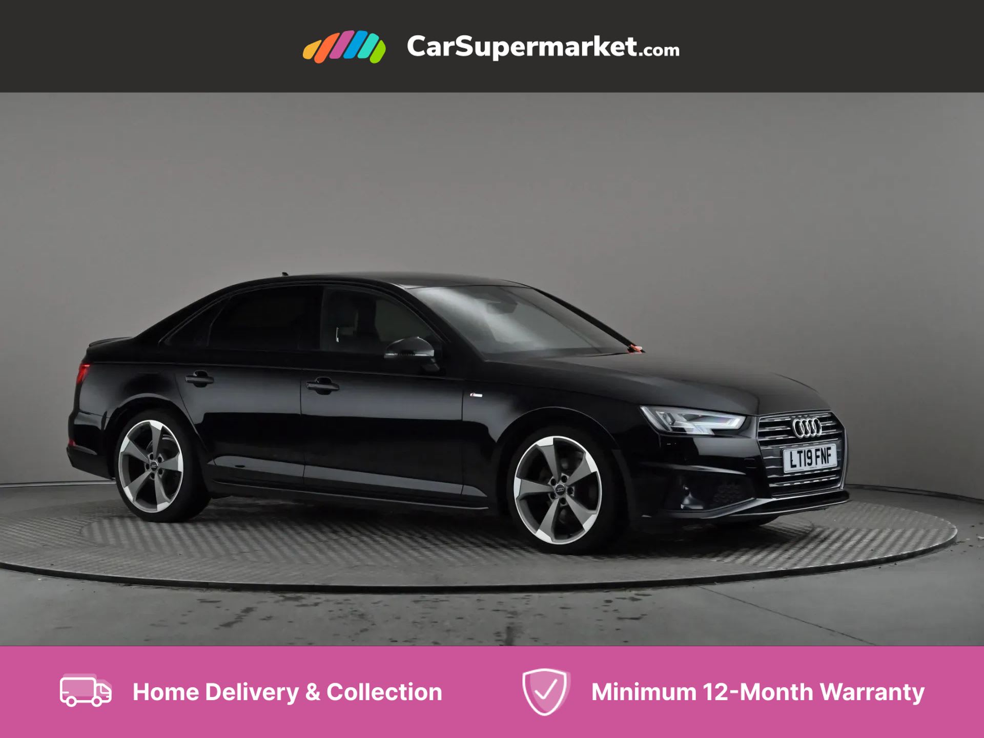 2019 used Audi A4 40 TFSI Black Edition S Tronic