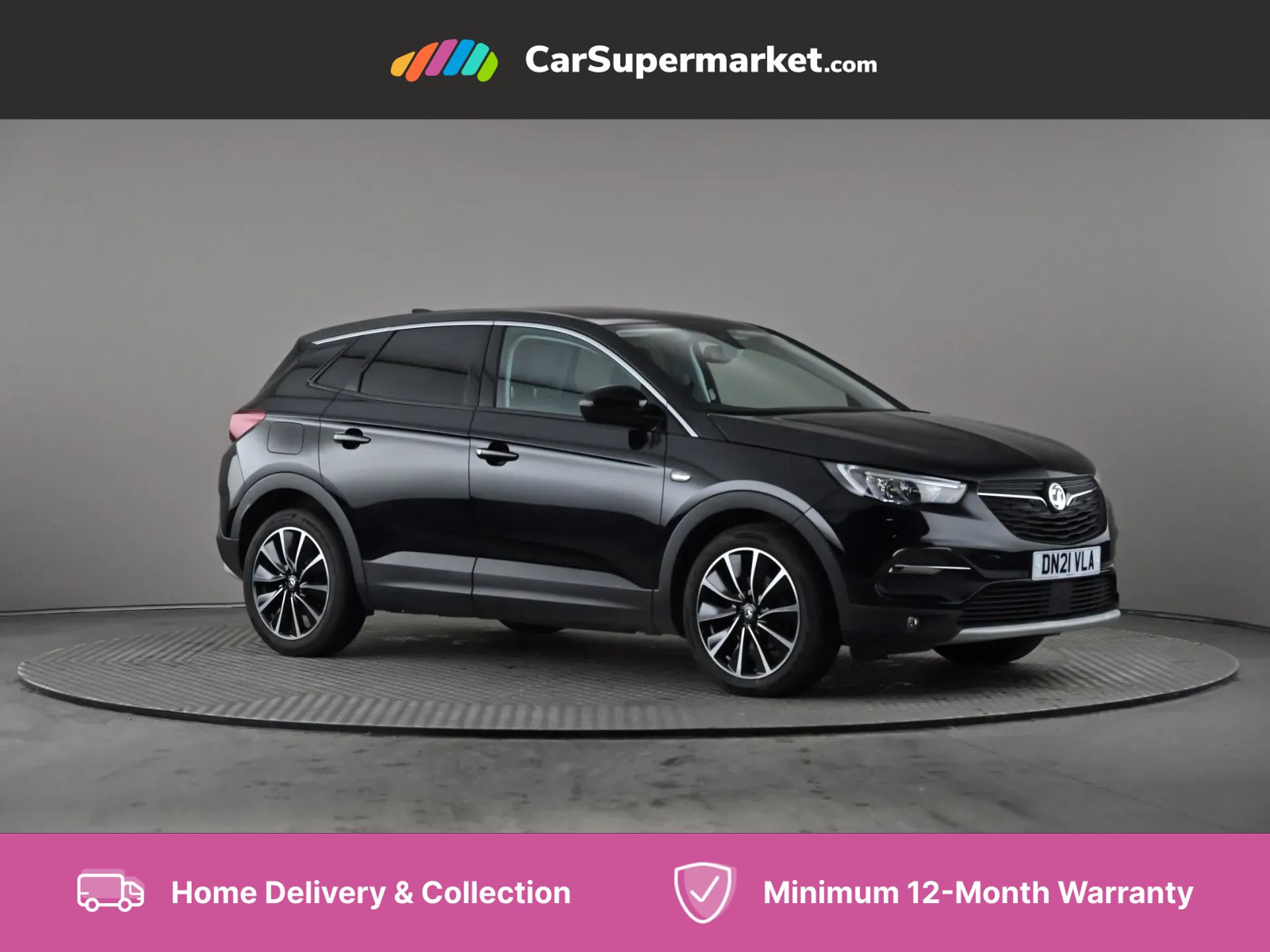 2021 used Vauxhall Grandland X 1.5 Turbo D Elite Nav