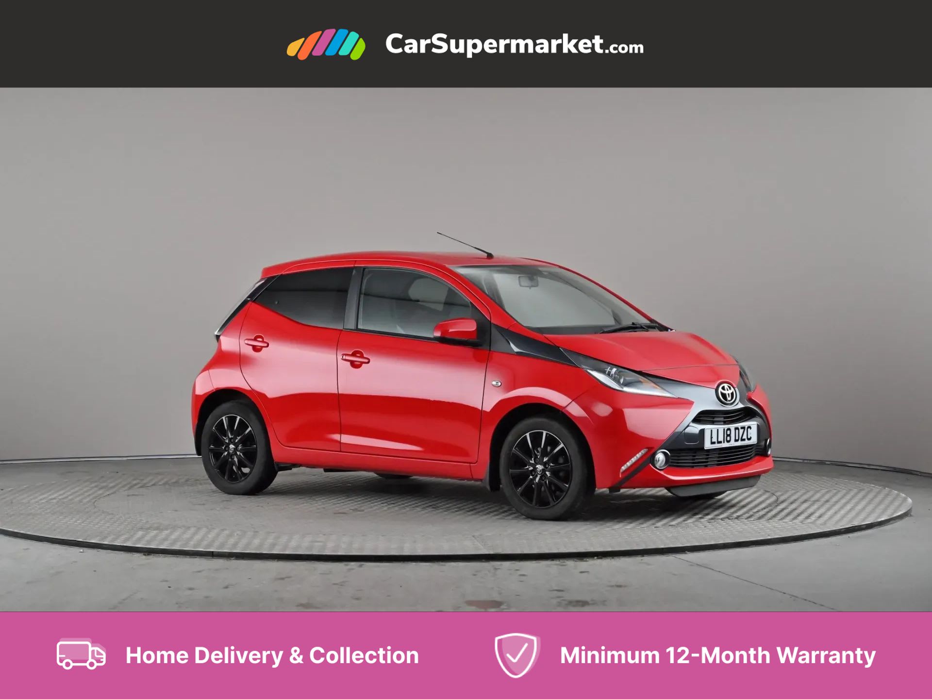 2018 used Toyota AYGO 1.0 VVT-i X-Style x-shift