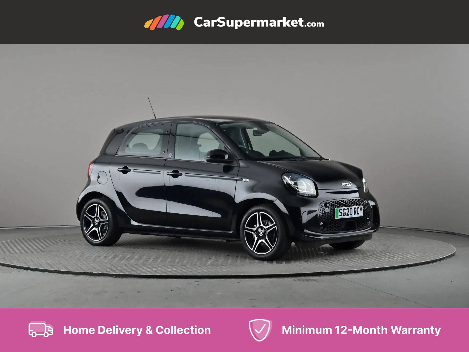 2020 used Smart Forfour 60kW EQ Pulse Premium 17kWh Auto [22kWch]