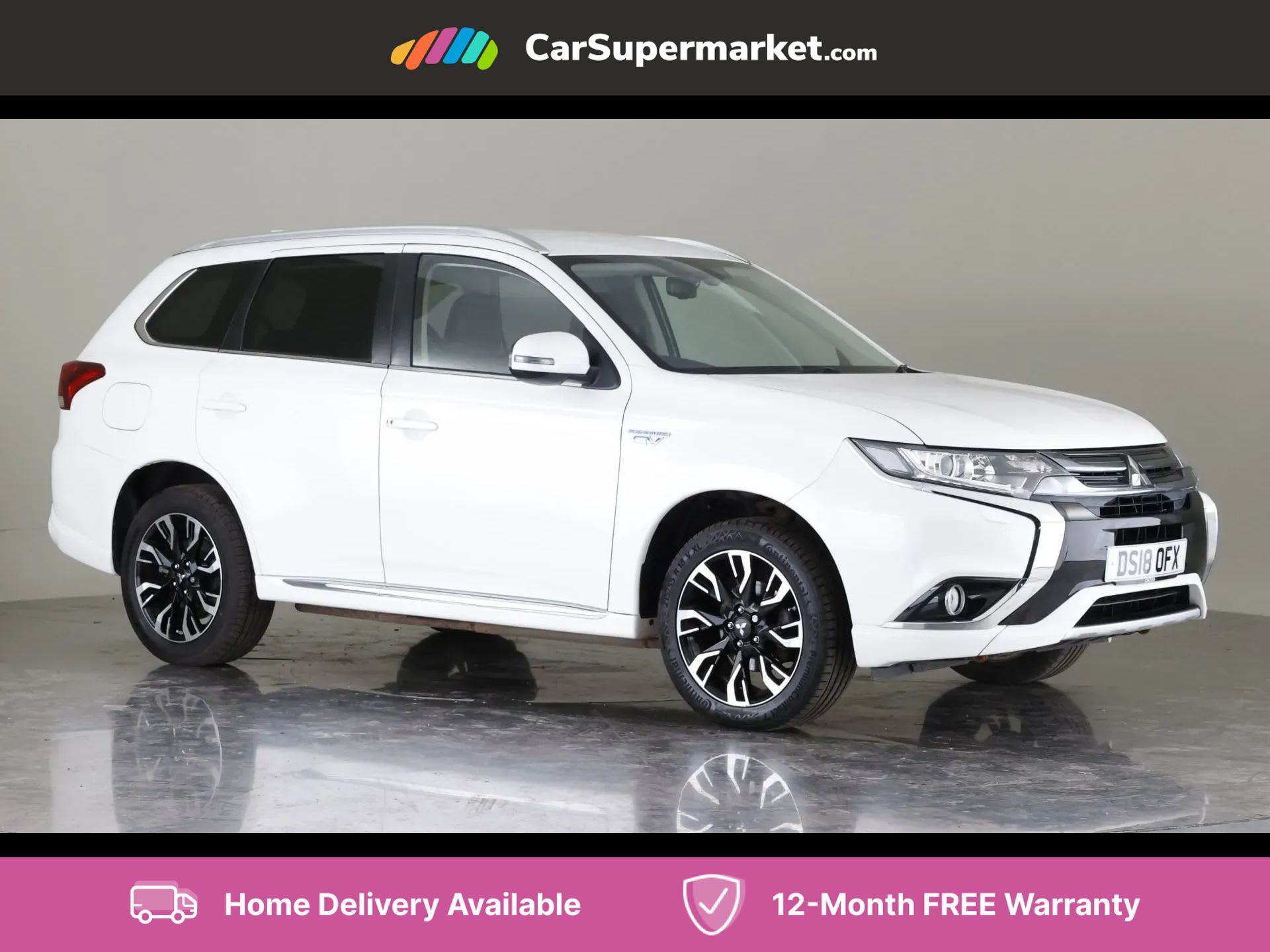 2018 used Mitsubishi Outlander 2.0 PHEV Juro Auto