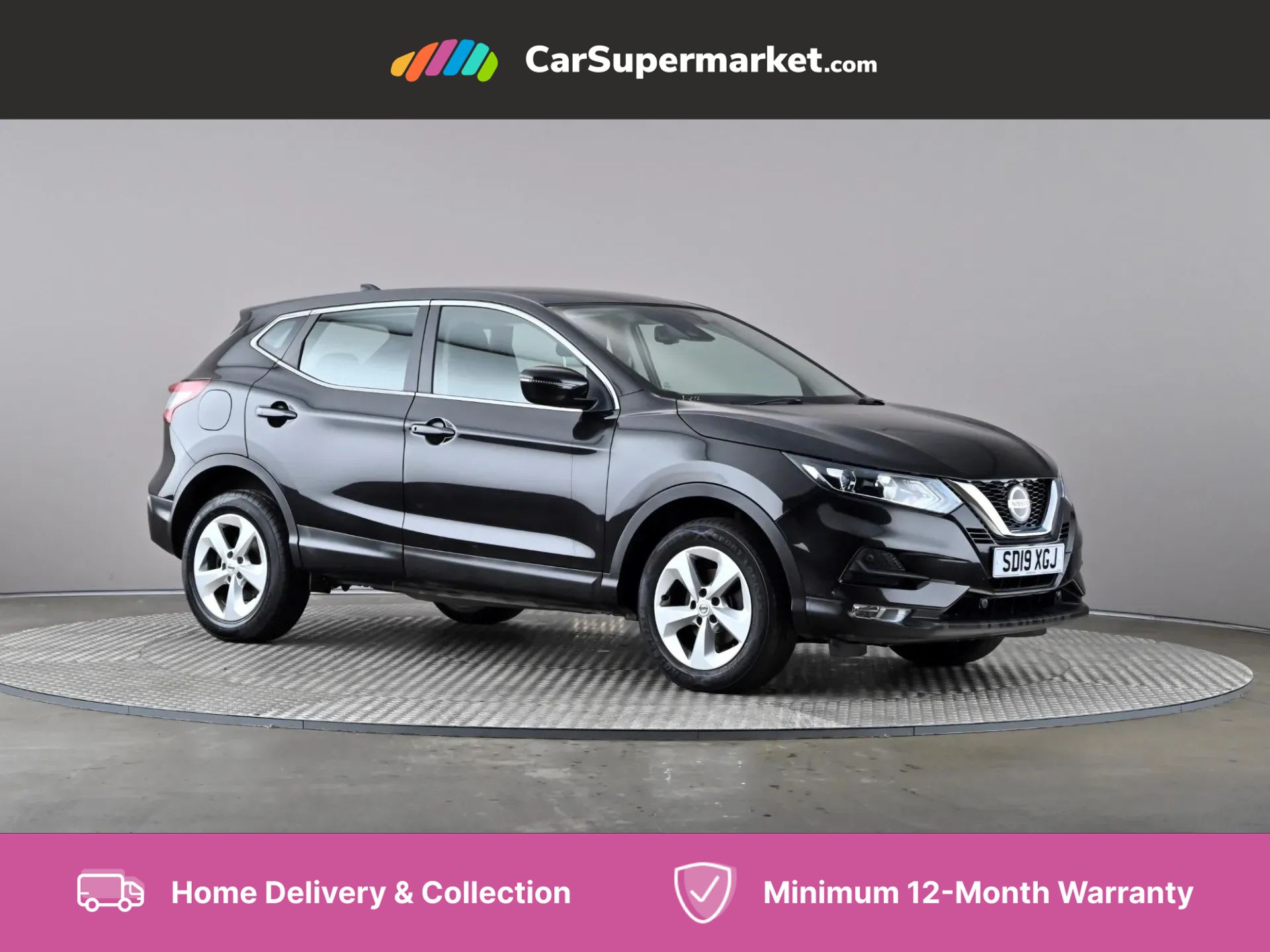 2019 used Nissan Qashqai 1.5 dCi 115 Acenta Premium