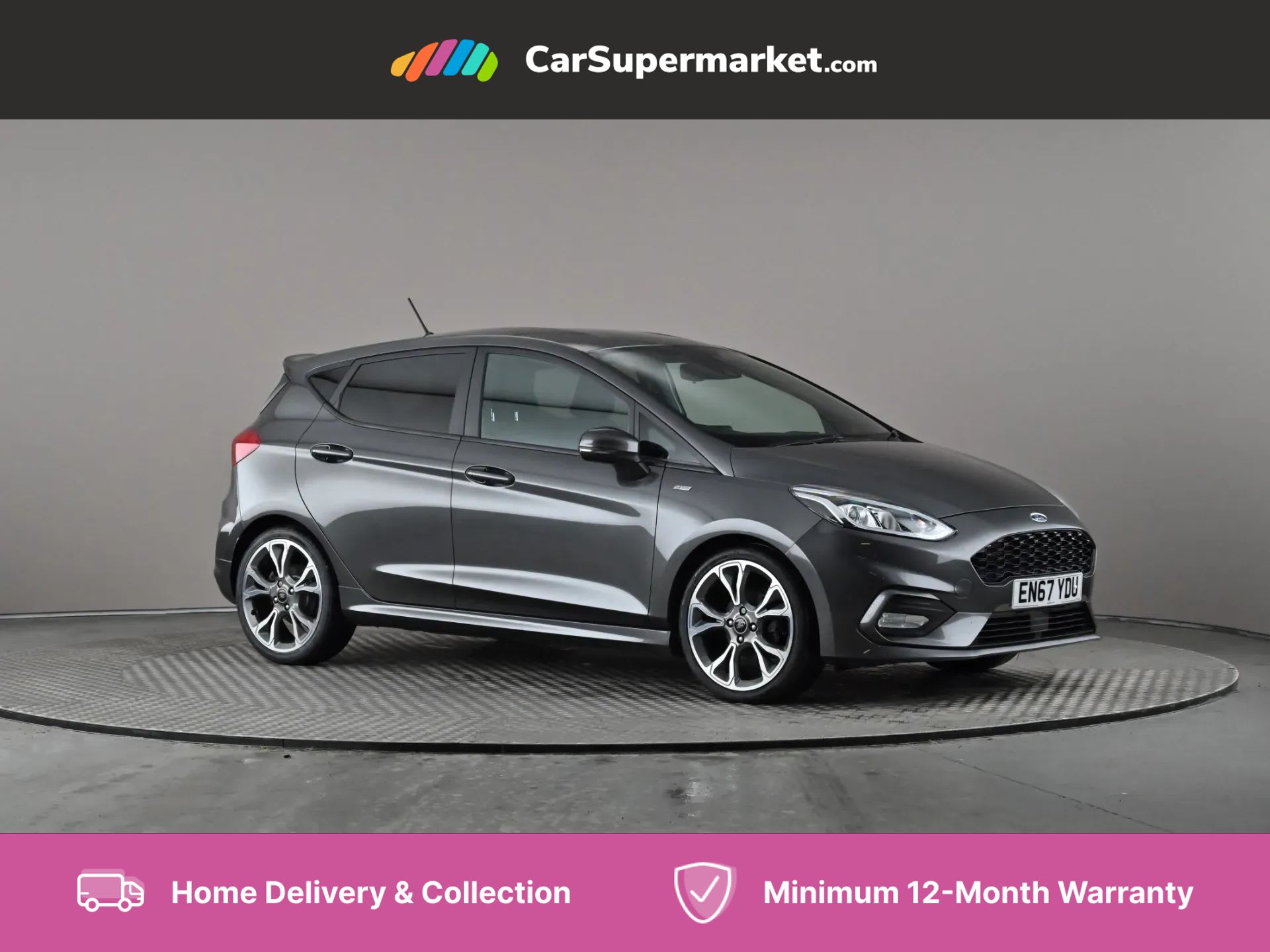 2018 used Ford Fiesta 1.0 EcoBoost 140 ST-Line Navigation