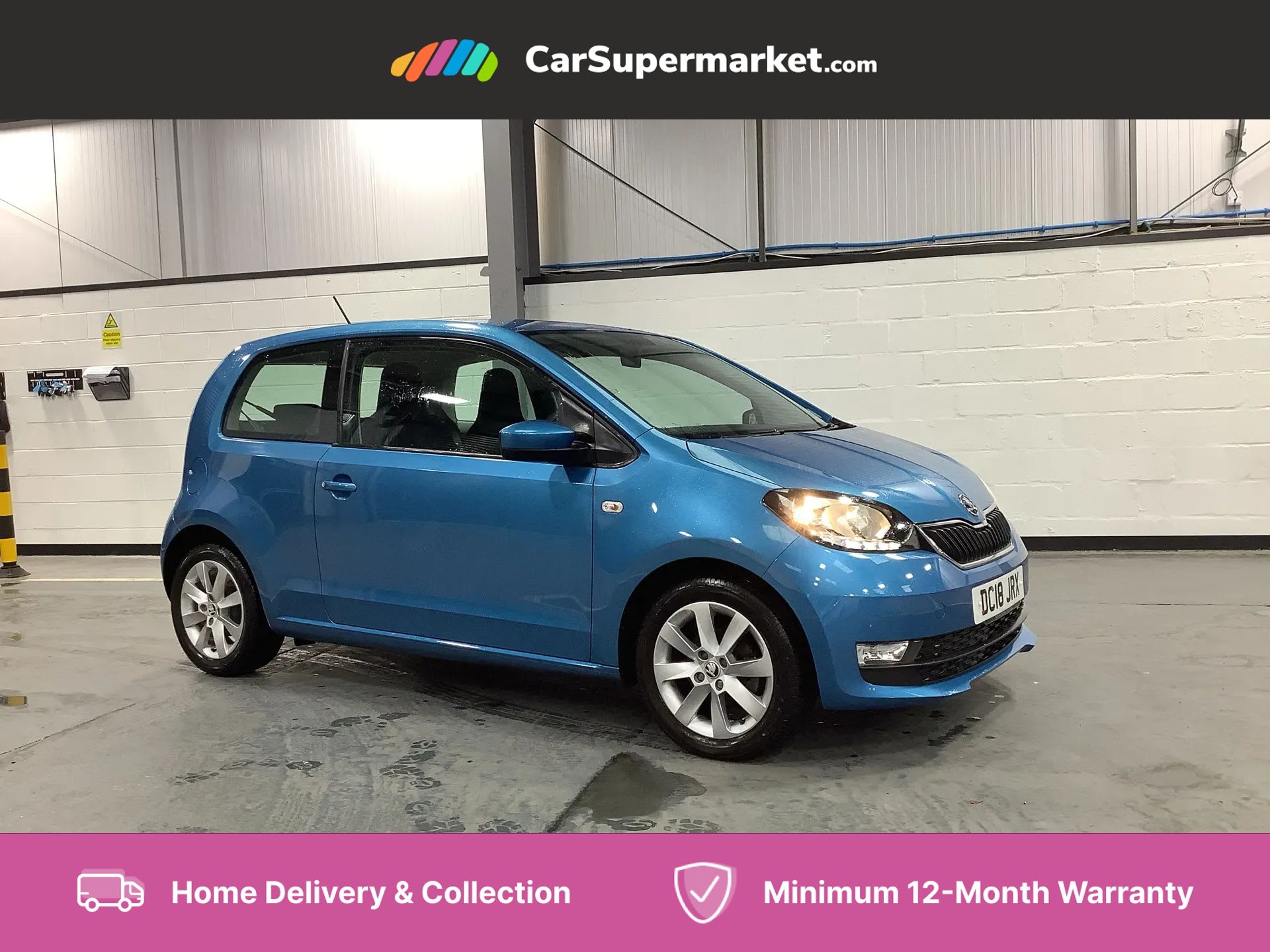 2018 used Skoda Citigo 1.0 MPI 75 GreenTech SE L