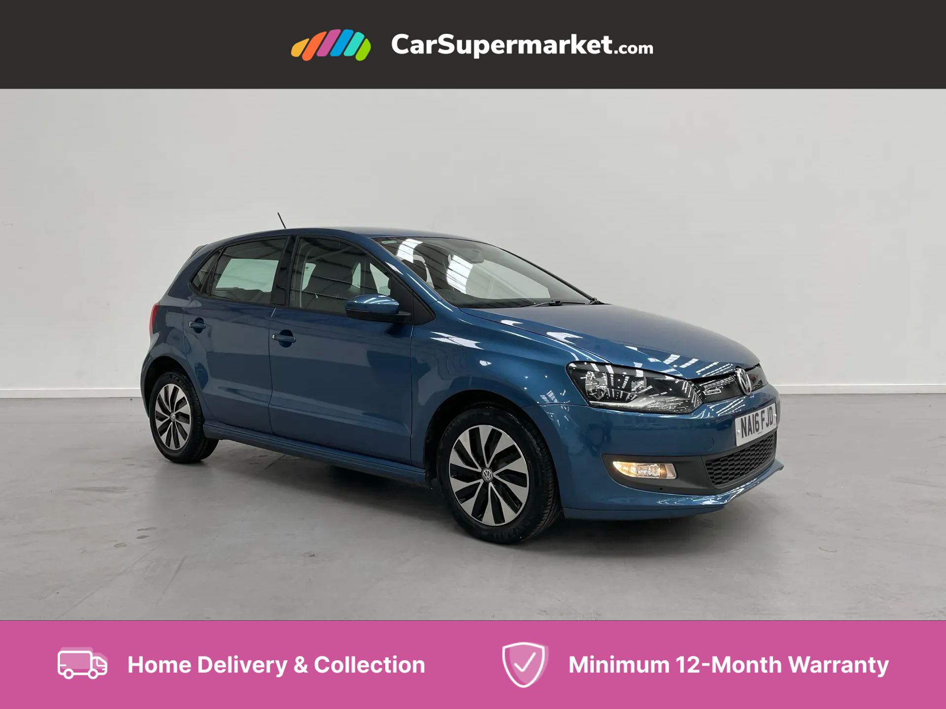 2016 used Volkswagen Polo 1.0 TSI BlueMotion