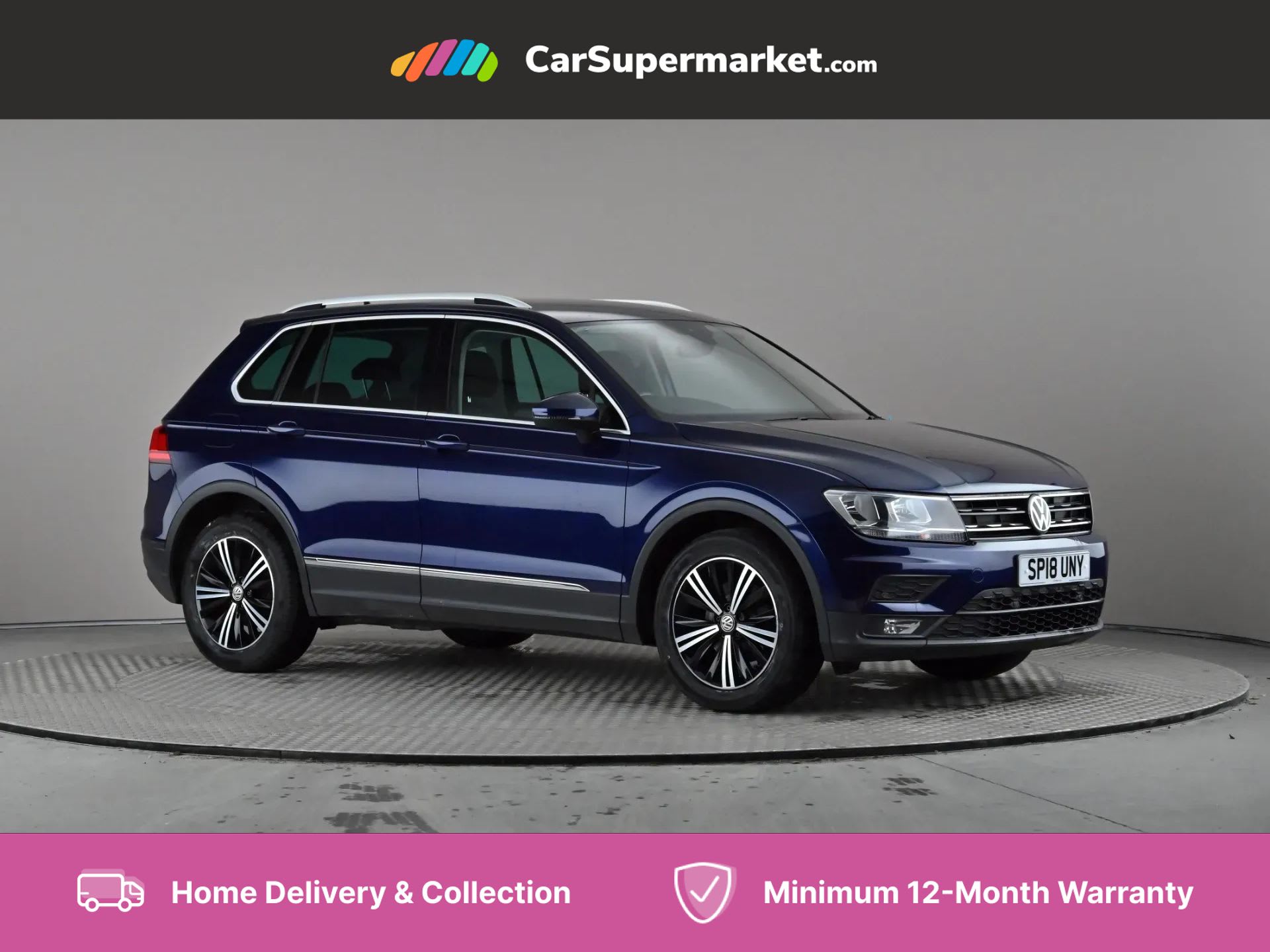 2018 used Volkswagen Tiguan 1.4 TSi 125 SE Nav