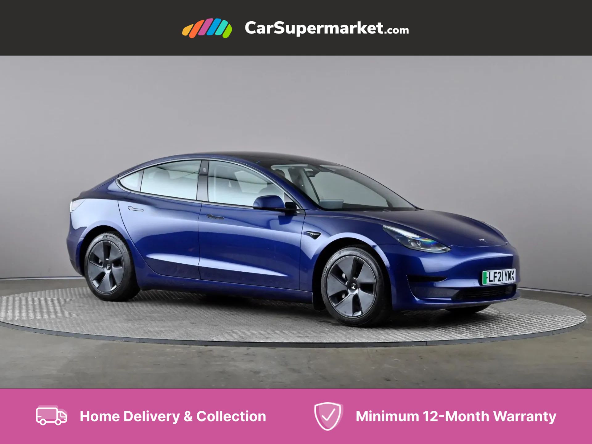 2021 used Tesla Model 3 Standard Plus Auto