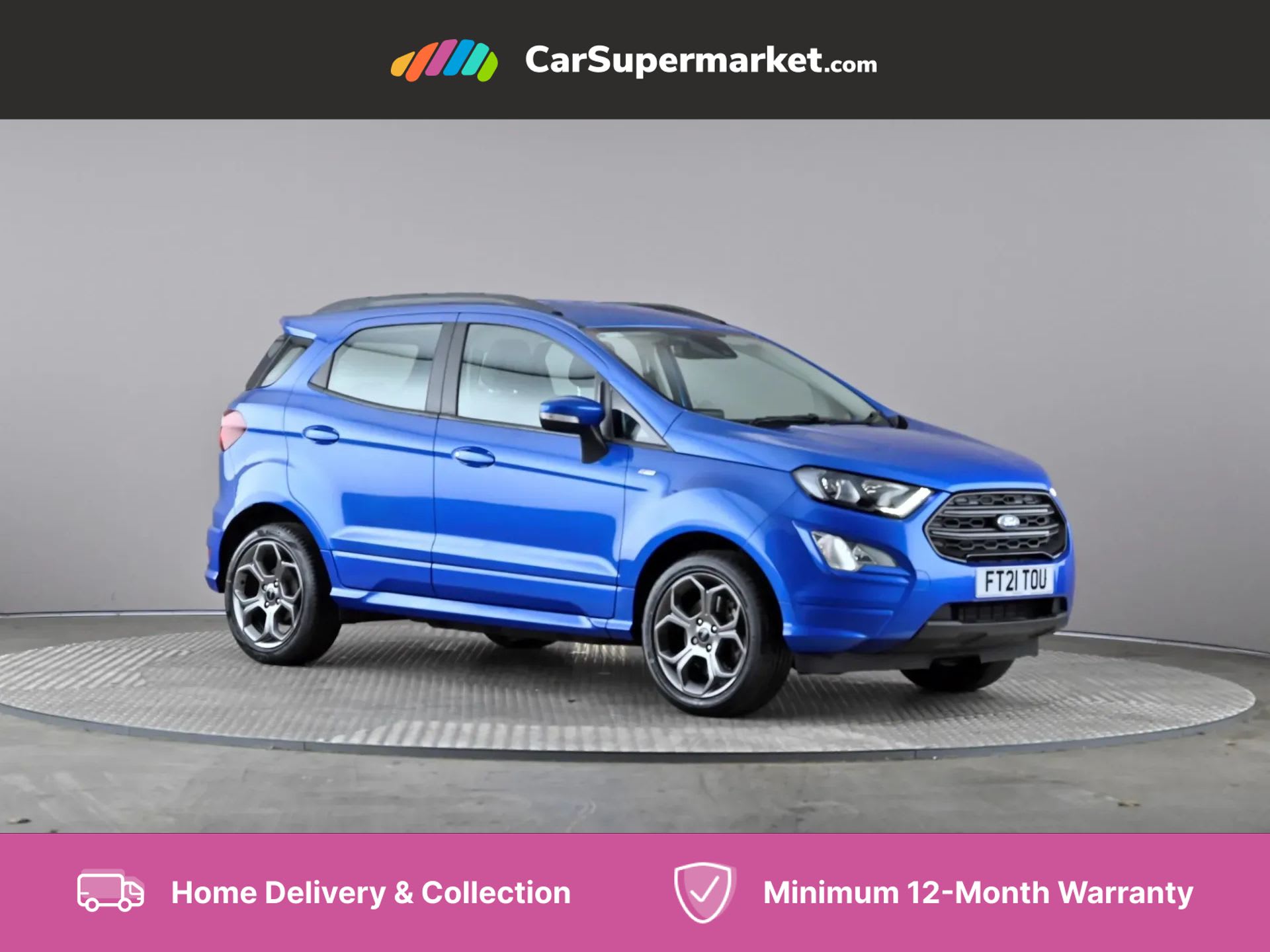 2021 used Ford EcoSport 1.0 EcoBoost 125 ST-Line