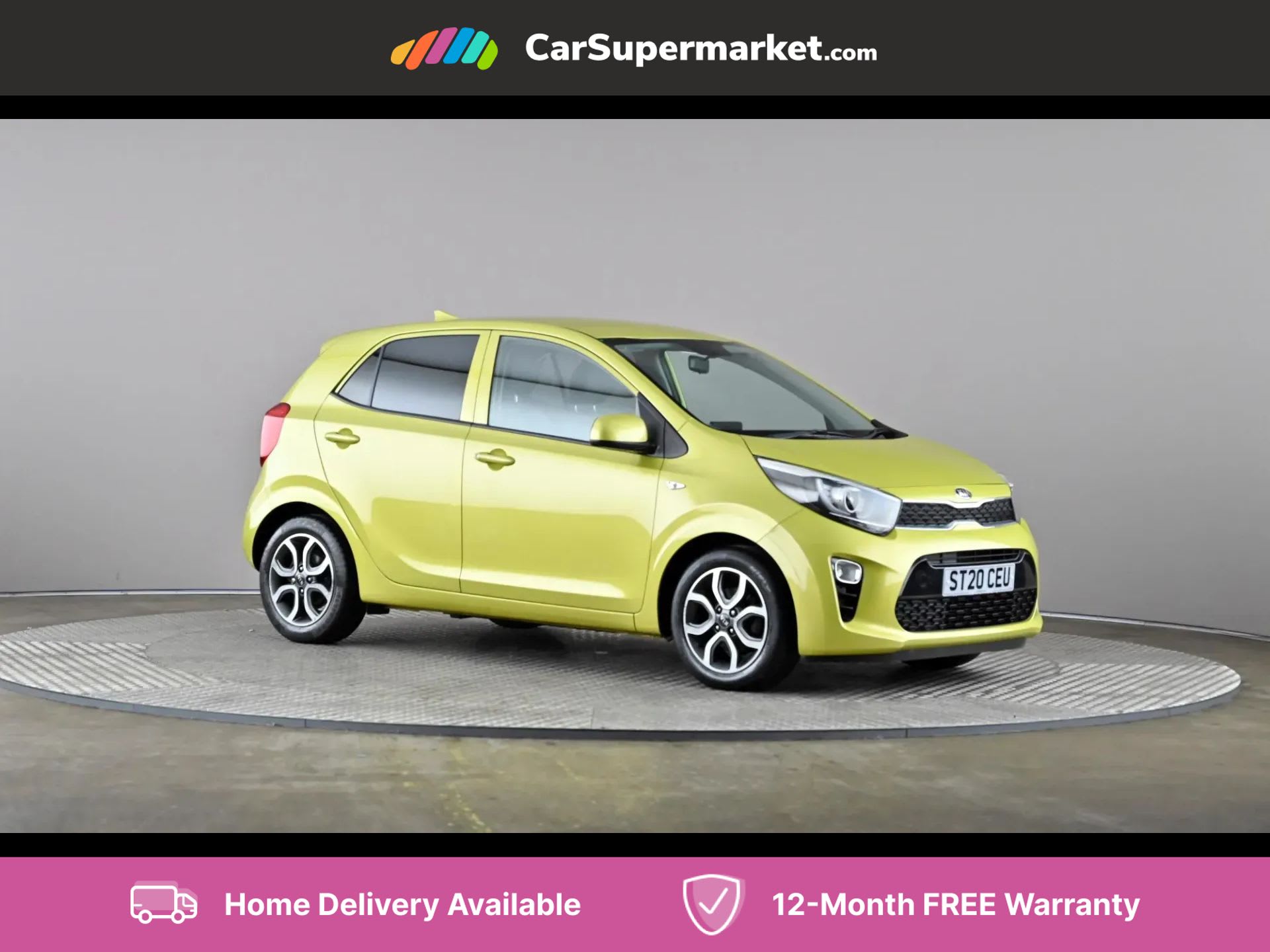 2020 used Kia Picanto 1.0 Zest [4 seats]