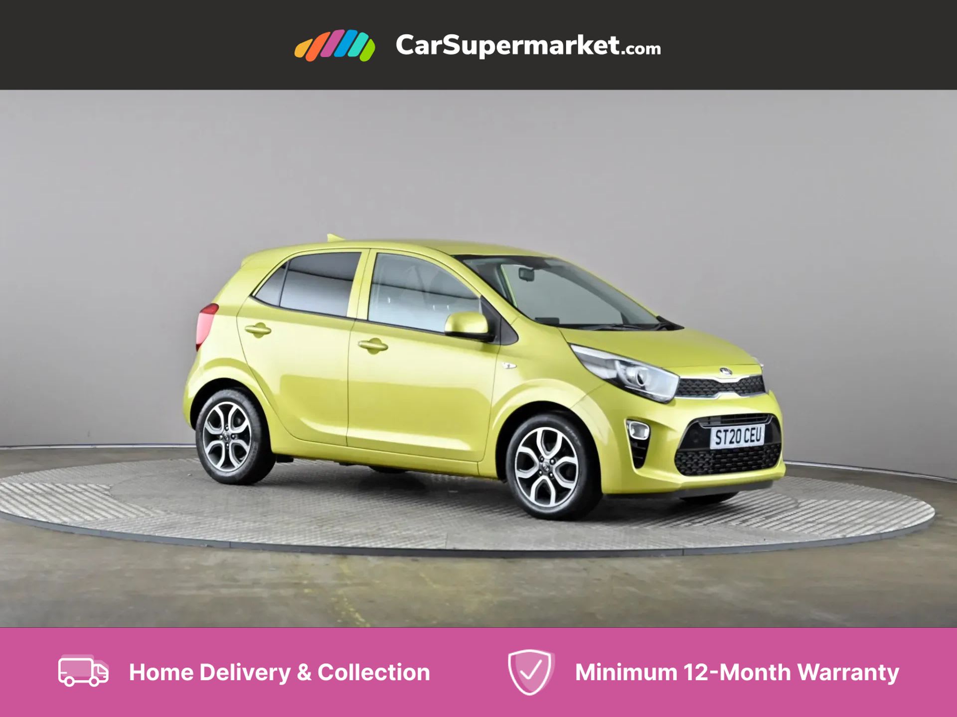 2020 used Kia Picanto 1.0 Zest [4 seats]