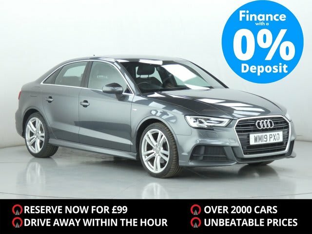 2019 used Audi A3 1.5 TFSI S LINE 4d 148 BHP