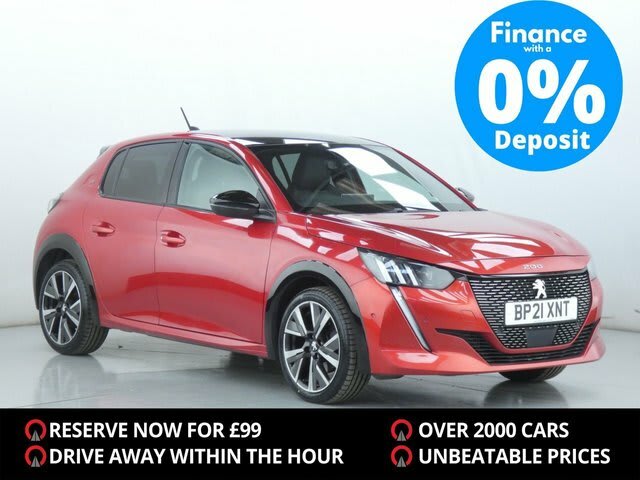 2021 used Peugeot 208 1.2 PURETECH GT S/S 5d 100 BHP