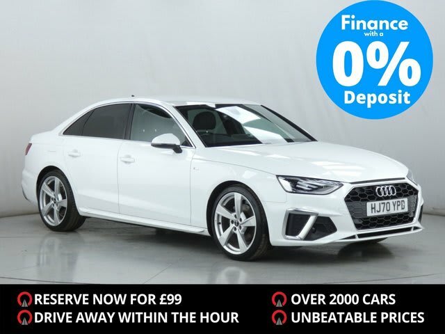 2020 used Audi A4 2.0 TDI S LINE MHEV 4d 161 BHP