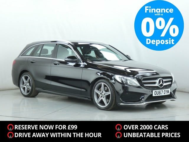 2017 used Mercedes-Benz C Class 2.1 C 220 D AMG LINE 5d 170 BHP