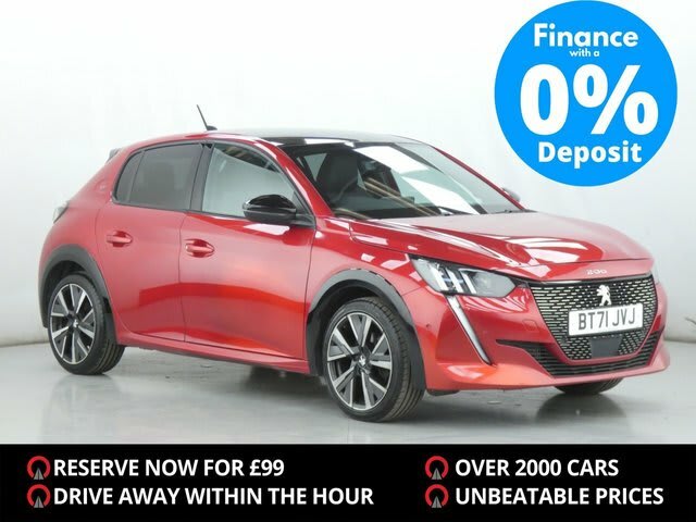 2021 used Peugeot 208 1.5 BLUEHDI GT S/S 5d 101 BHP