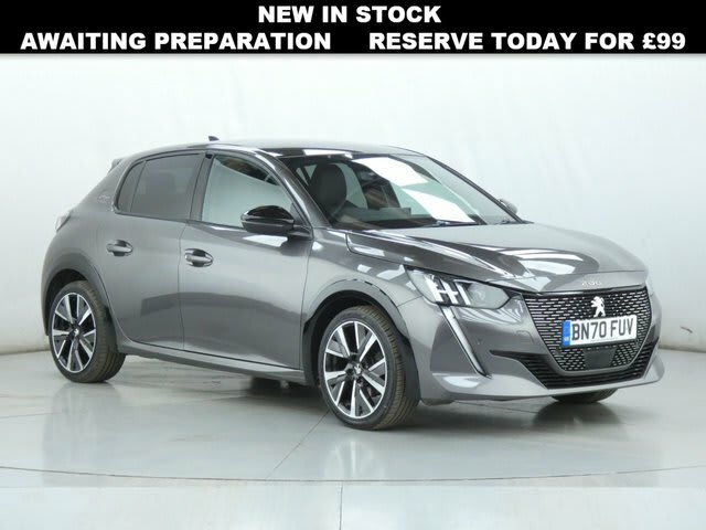 2020 used Peugeot 208 1.5 BLUEHDI GT LINE S/S 5d 101 BHP