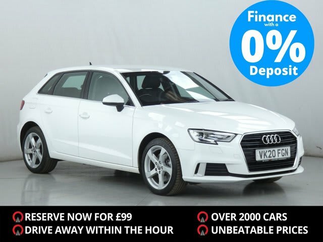 2020 used Audi A3 2.0 SPORTBACK TDI SPORT 5d 148 BHP