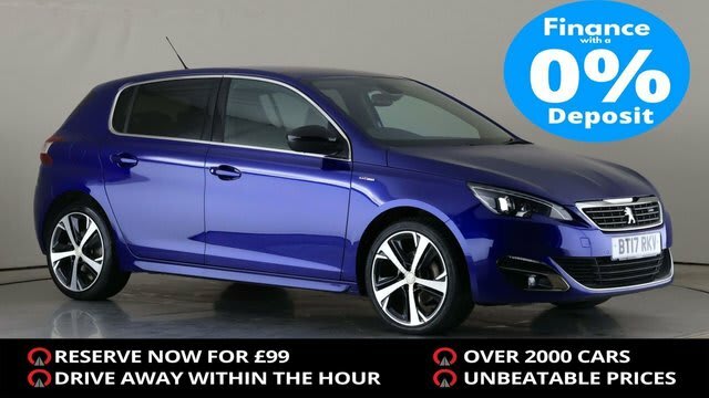 2017 used Peugeot 308 1.6 BLUE HDI S/S GT LINE 5d 120 BHP