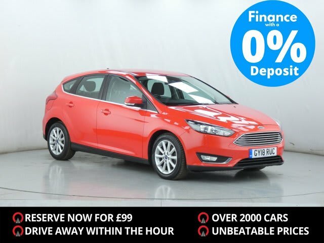 2018 used Ford Focus 1.5 TITANIUM TDCI 5d 118 BHP