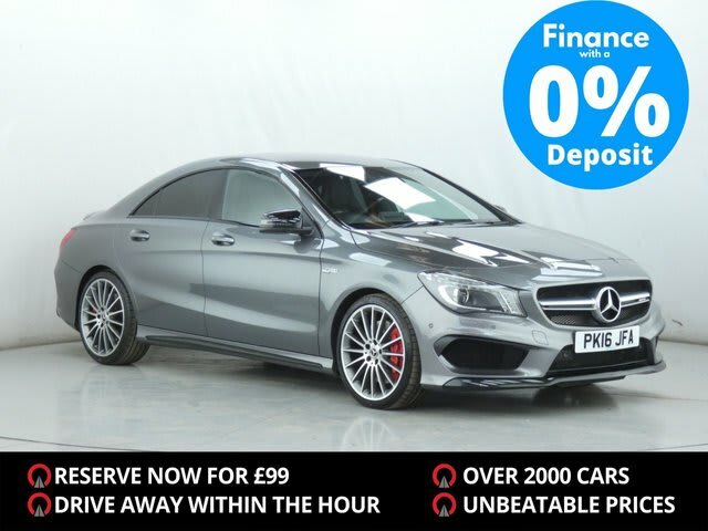 2016 used Mercedes-Benz CLA Class 2.0 AMG CLA 45 4MATIC 4d 375 BHP