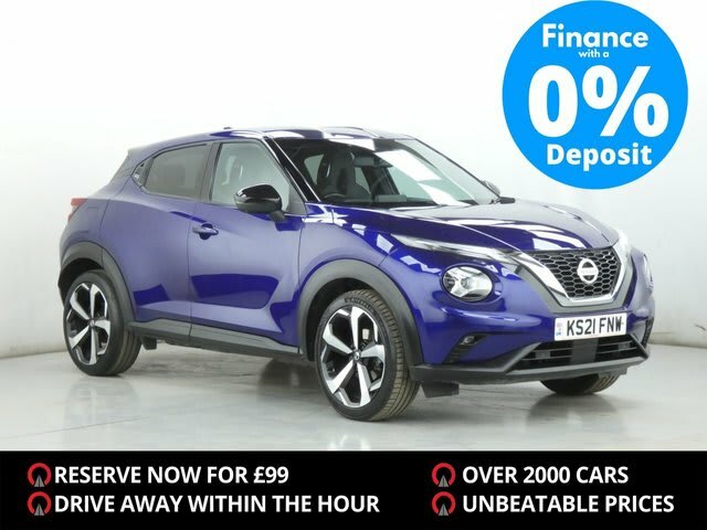 2021 used Nissan Juke 1.0 DIG-T TEKNA 5d 113 BHP