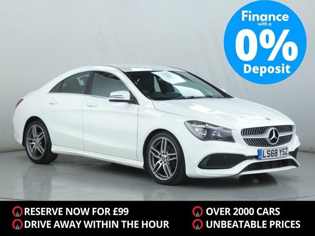 2018 used Mercedes-Benz CLA Class 1.6 CLA 180 AMG LINE EDITION 4d 121 BHP