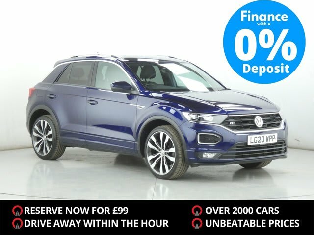 2020 used Volkswagen T-Roc 1.5 R-LINE TSI EVO DSG 5d 148 BHP