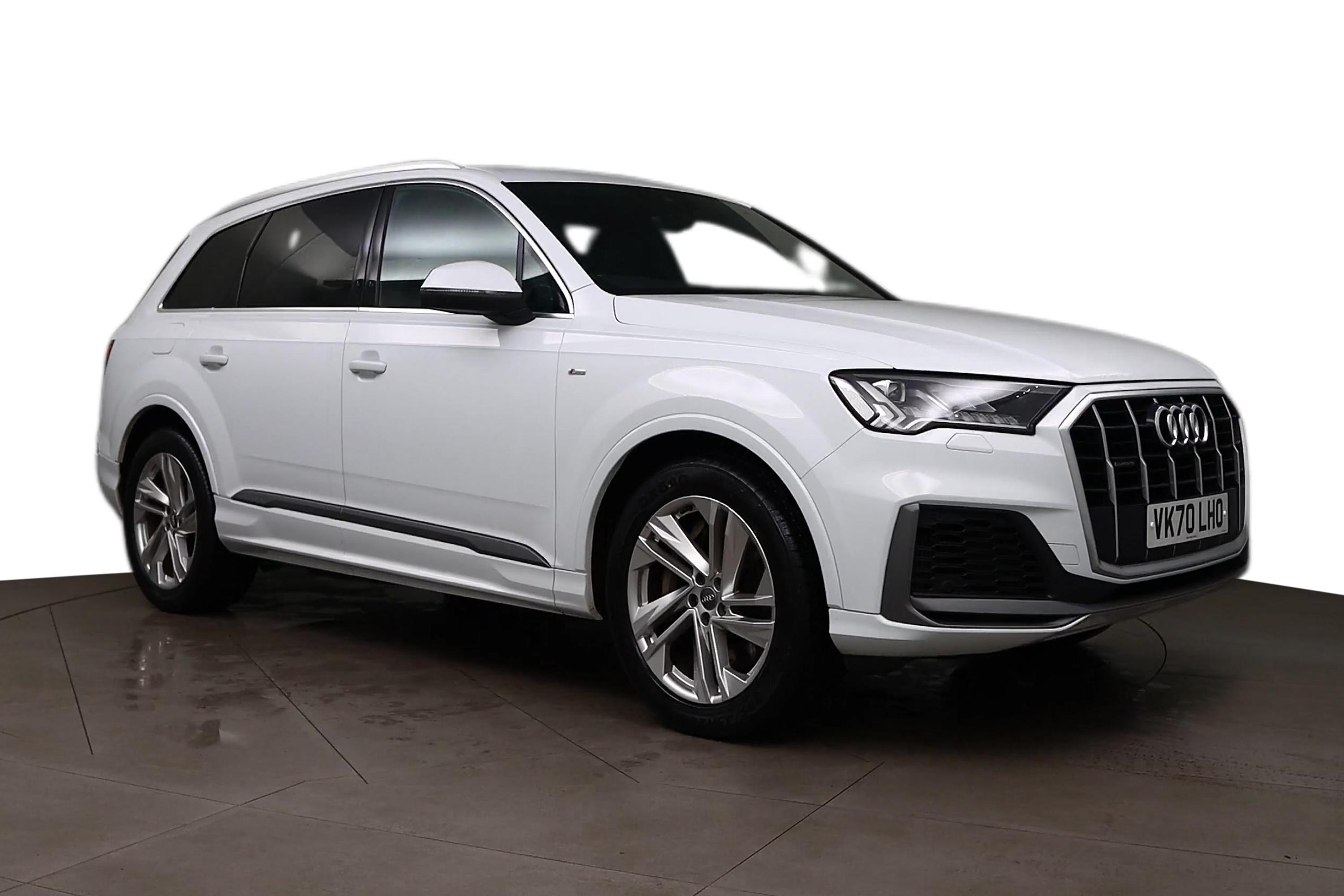 2020 used Audi Q7 55 TFSI e Quattro S Line 5dr Tiptronic