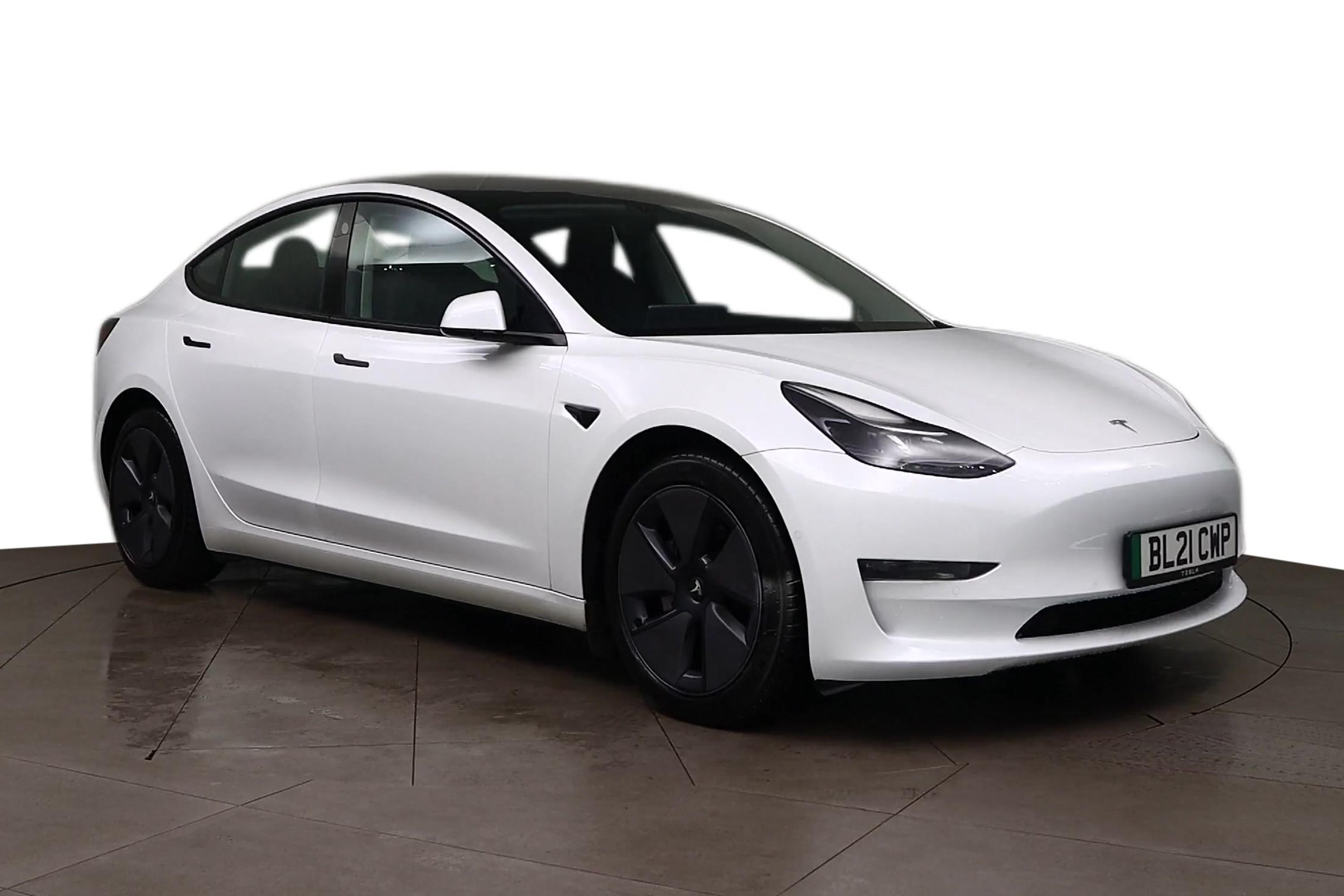 2021 used Tesla Model 3 Long Range AWD 4dr Auto