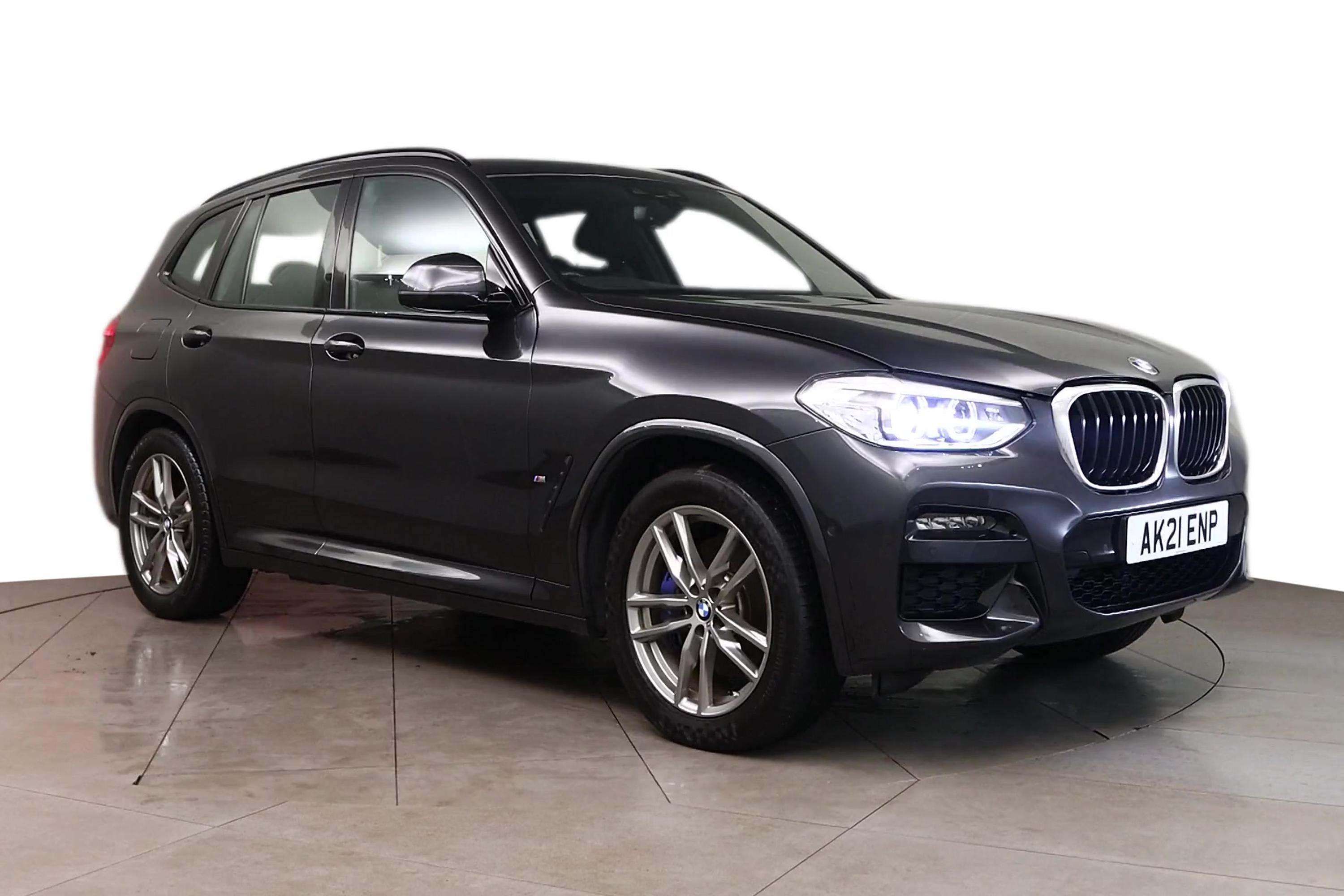 2021 used BMW X3 xDrive 30e M Sport 5dr Auto