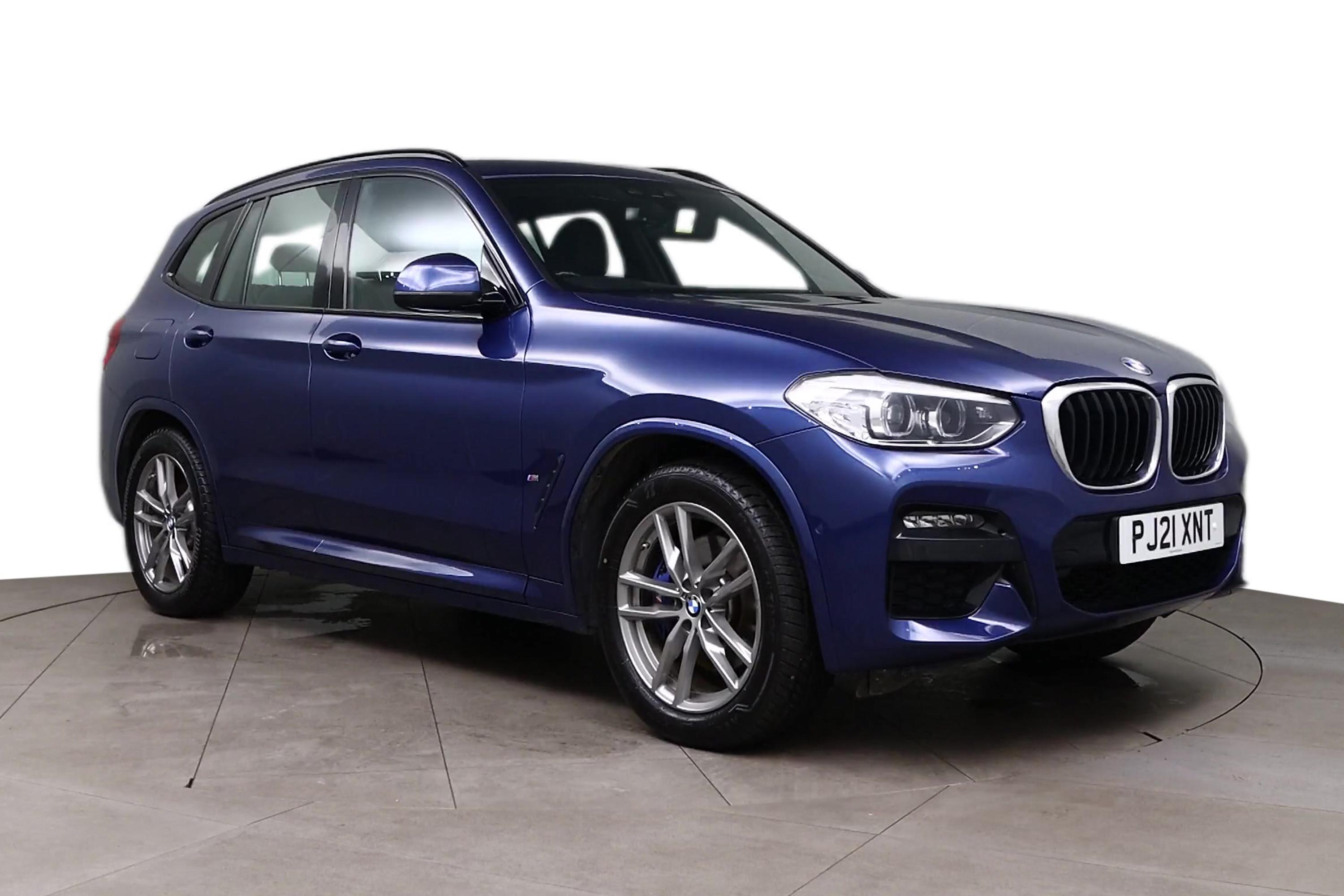 2021 used BMW X3 xDrive 30e M Sport 5dr Auto