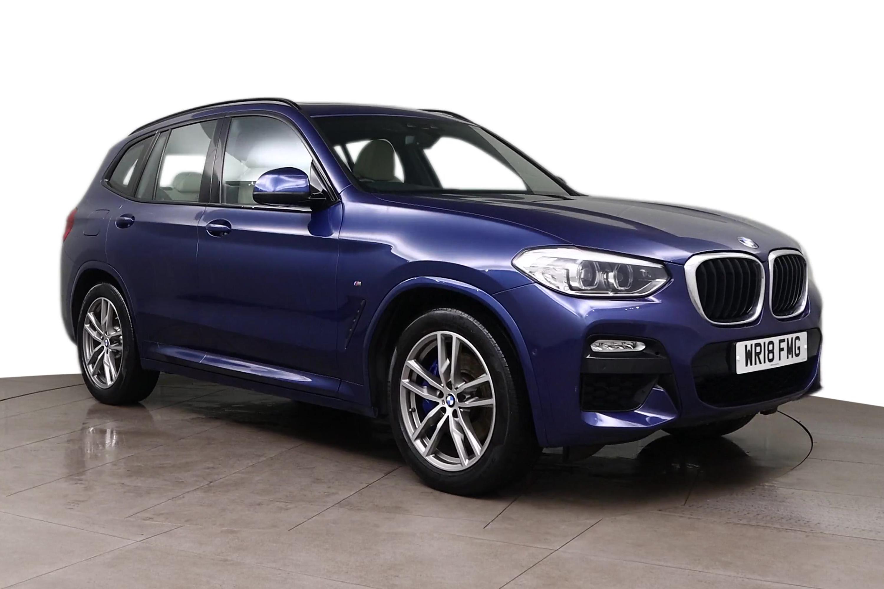 2018 used BMW X3 xDrive30d M Sport 5dr Step Auto