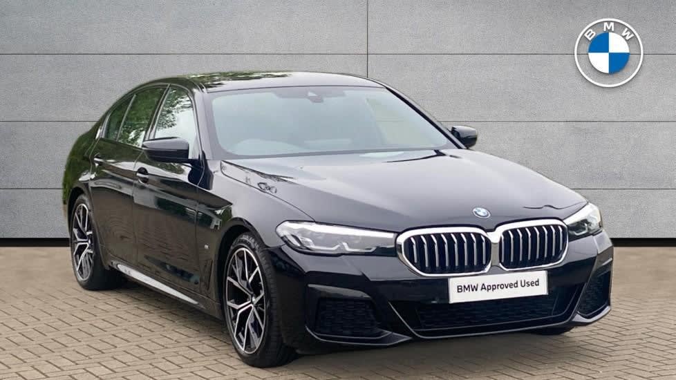 2022 used BMW 5 Series 520d M Sport Saloon