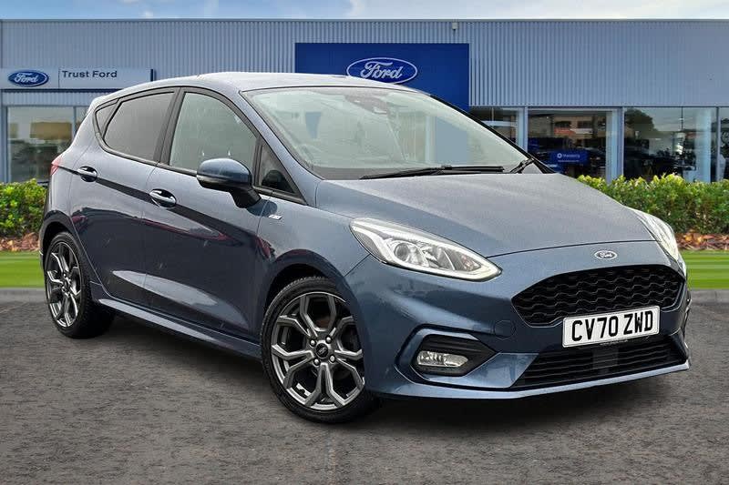 2021 used Ford Fiesta 1.0 EcoBoost Hybrid mHEV 125 ST-Line Edition 5dr Manual