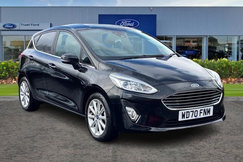 2021 used Ford Fiesta 1.0 EcoBoost Hybrid mHEV 125 Titanium 5dr Manual