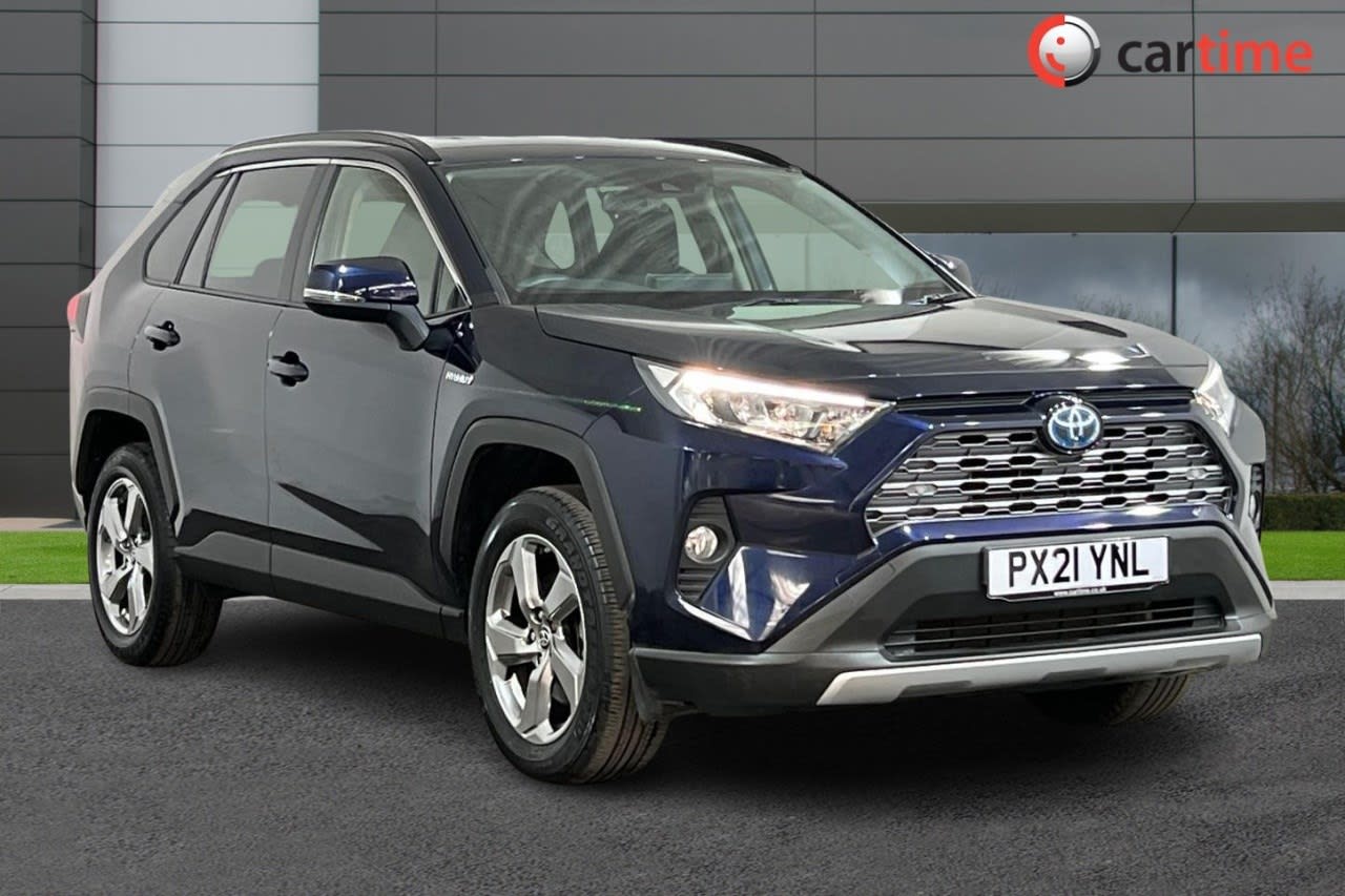 2021 used Toyota RAV4 2.5 VVT-I DESIGN 5d 219 BHP LED Headlights, Privacy Glass, Voice Control, C