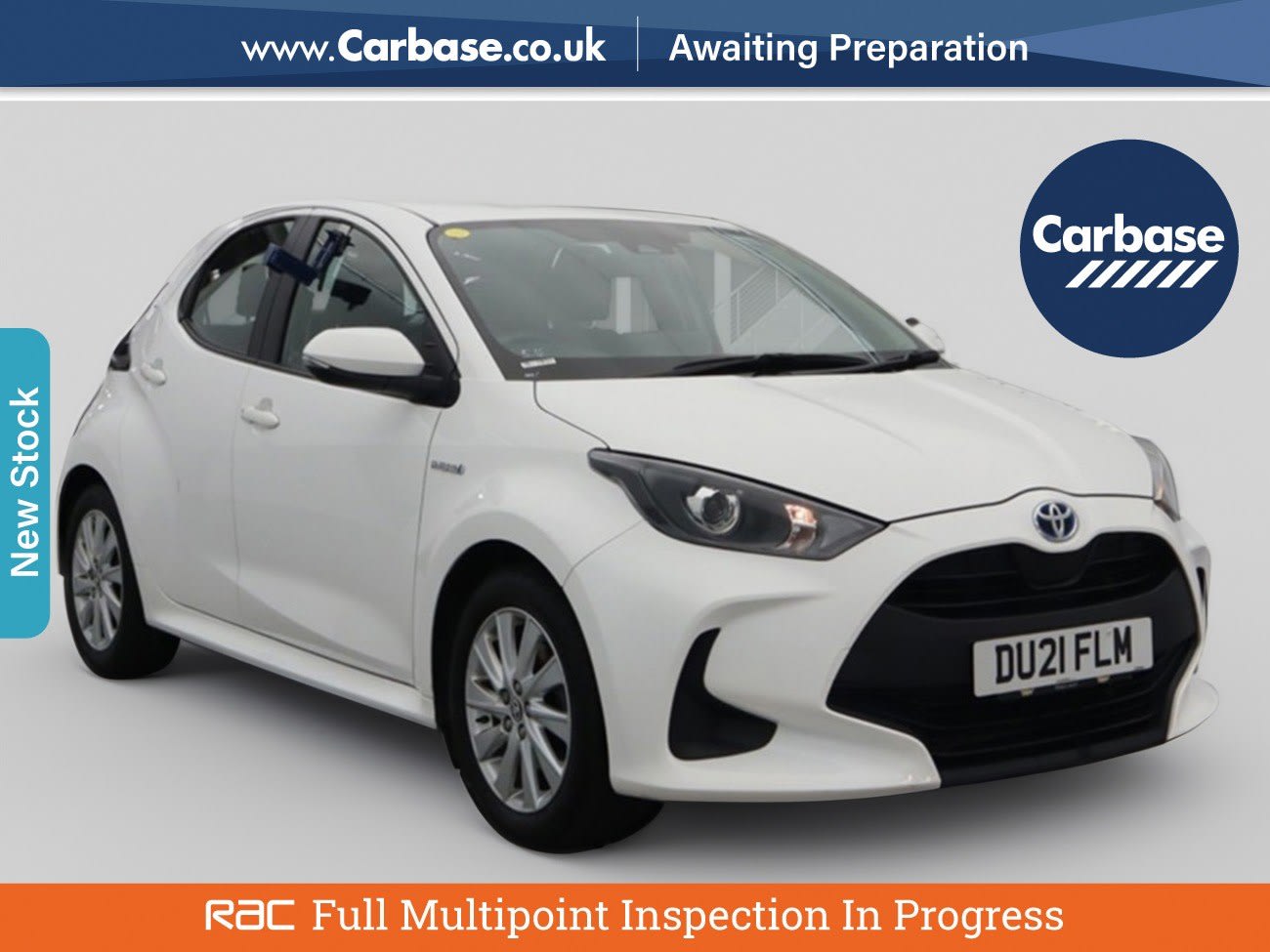 2021 used Toyota Yaris 1.5 Hybrid Icon 5dr CVT