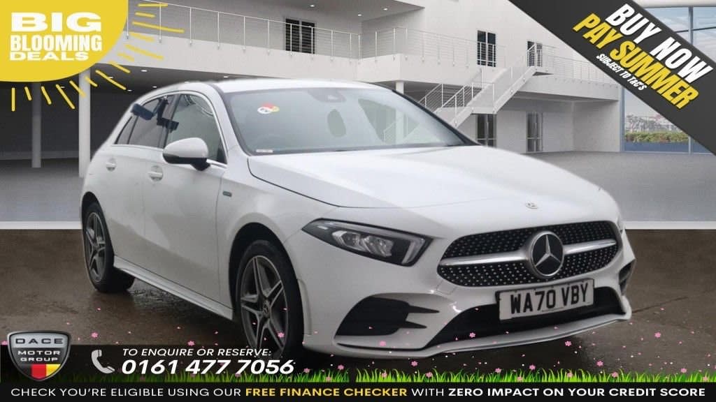 2020 used Mercedes-Benz A Class 1.3 A 250 E AMG LINE 5d AUTO 259 BHP