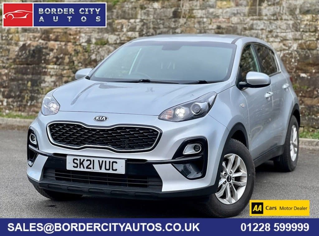 2021 used Kia Sportage 1.6 CRDI 1 ISG MHEV 5d 114 BHP