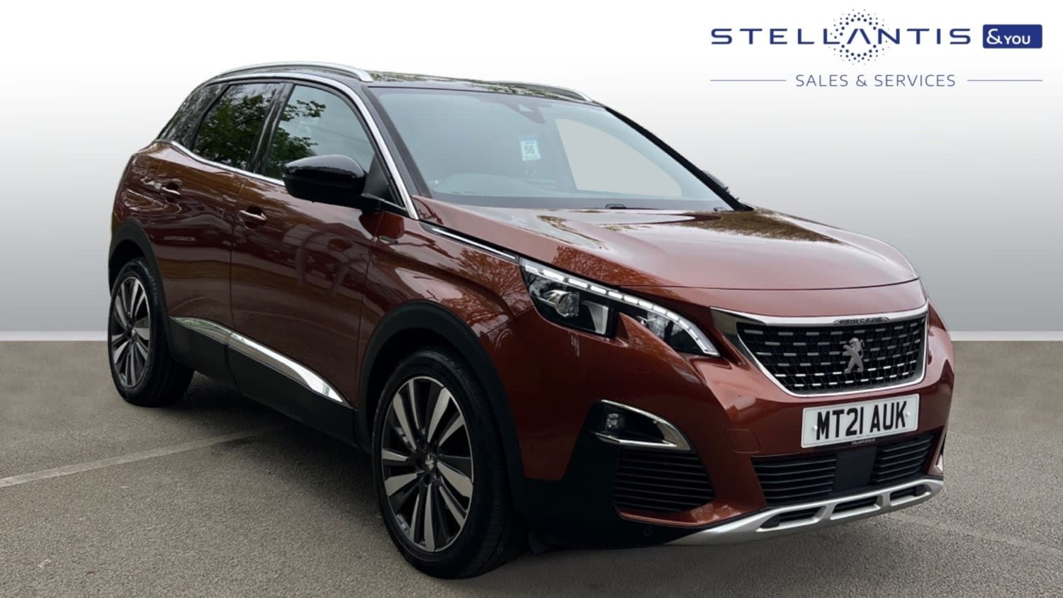 2021 used Peugeot 3008 1.2 PureTech GT Line Premium EAT Euro 6 (s/s) 5dr