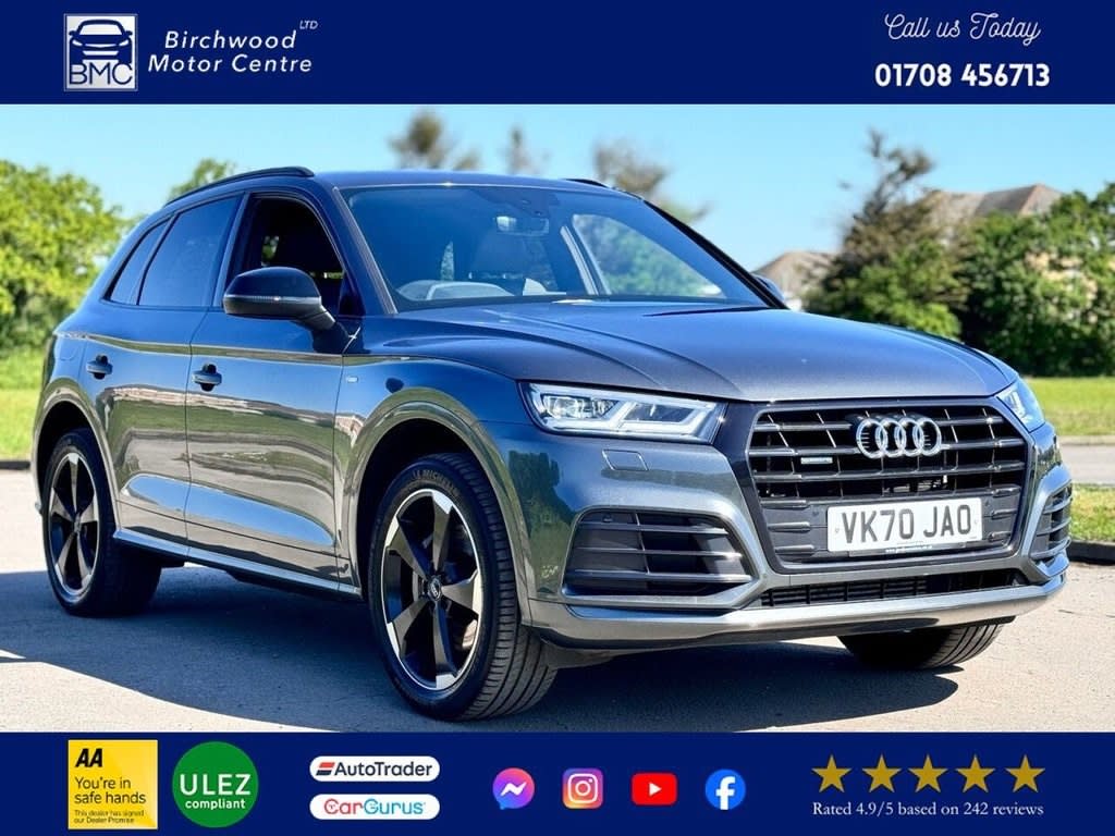 2020 used Audi Q5 2.0 TFSI E S LINE BLACK EDITION QUATTRO 5d 295 BHP, FULL SERVICE HISTORY!