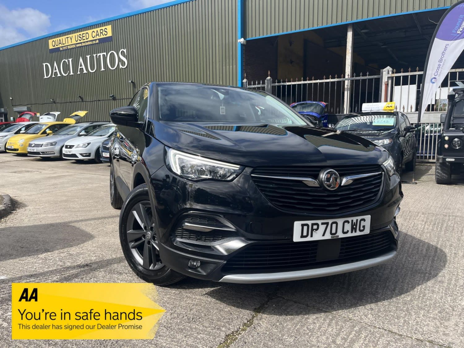 2020 used Vauxhall Grandland X 1.2 Turbo SRi Nav SUV 5dr Petrol Manual Euro 6 (s/s) (130 ps)