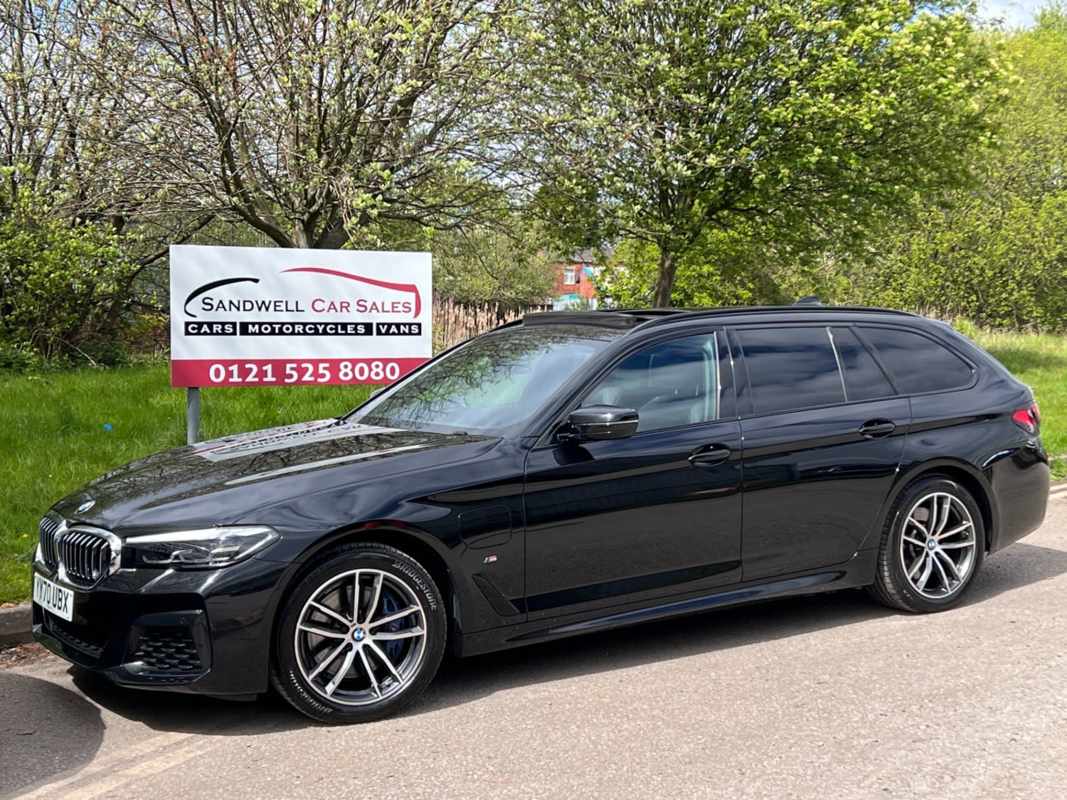 2021 used BMW 5 Series 530e xDrive M Sport 5dr Auto